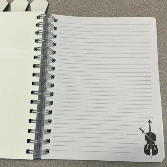 9. Wednesday Spiral Notebook NWT - Picture 7 of 8
